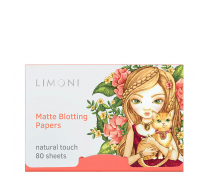 Салфетки для лица матирующие / Matte Blotting Papers pink 80 шт