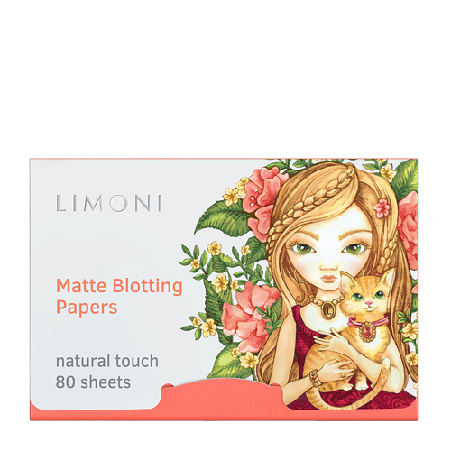 Салфетки для лица матирующие / Matte Blotting Papers pink 80 шт