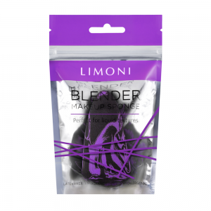 Спонж для макияжа фиолетовый / Makeup Sponge Black Purple