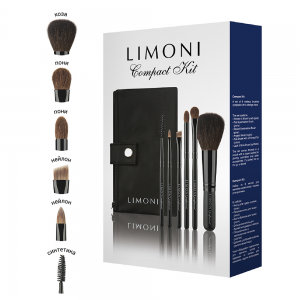 Набор кистей (6 предметов + чехол) COMPACT KIT