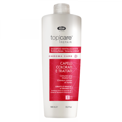 Шампунь оживляющий для окрашенных волос / Top Care Repair Chroma Care Revitalizing Shampoo 1000 мл