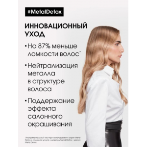 Кондиционер для восстановления окрашенных волос / METAL DETOX 500 мл