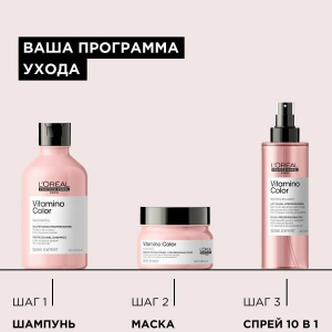 Шампунь для окрашенных волос / VITAMINO COLOR 500 мл