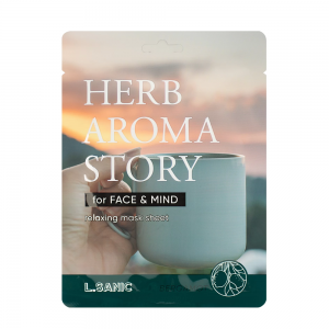 Маска тканевая с экстрактом бергамота и эффектом ароматерапии / L.Sanic Herb Aroma Story 25 мл