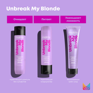 Крем-уход несмываемый для осветленных волос / Total Results Unbreak My Blonde 150 мл