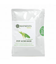 Маска поросуживающая для жирной и комбинированной кожи / Matsesta Stop Acne Mask 50 мл