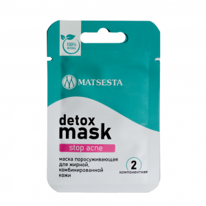 Маска поросуживающая для жирной и комбинированной кожи / Matsesta Stop Acne Mask 15 мл
