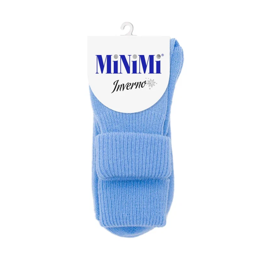 Носки шерстянные, голубые Azzurro 0 / MINI INVERNO 3301