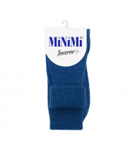 Носки шерстянные, синий меланж Blu Melange 0 / MINI INVERNO 3301
