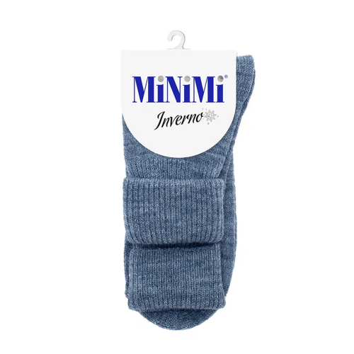 Носки шерстянные, темно-серые Grigio Melange 0 / MINI INVERNO 3301