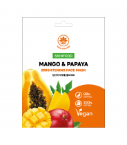 Маска тканевая для лица манго и папайя / Skinfood NSC 22 гр