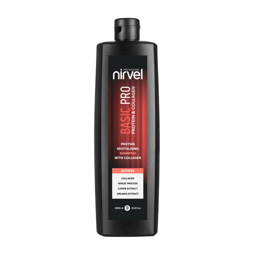 Шампунь восстанавливающий с протеином и коллагеном / Protein shampoo Basic PRO 1000 мл