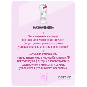 Крем для лица для чувствительной кожи, интенсивный / СЕНСИДИАН AR 30 мл