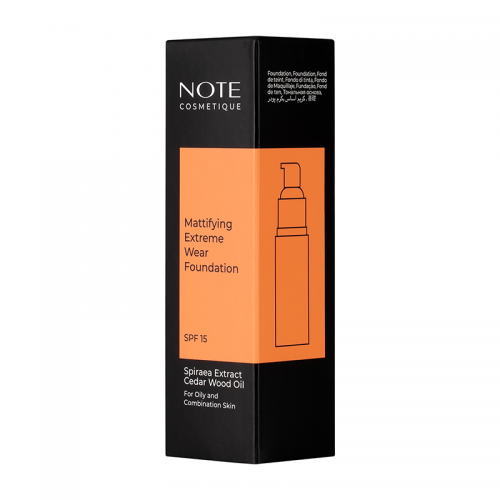 Основа тональная стойкая с матирующим эффектом 125 / MATTIFYING EXTREME WEAR FOUNDATION PUMP SPF15 30 мл