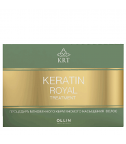 Набор (шампунь, бальзам, сыворотка, блеск) / Keratine Royal Treatment 4*100 мл