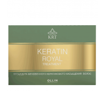 Набор (шампунь, бальзам, сыворотка, блеск) / Keratine Royal Treatment 4*100 мл