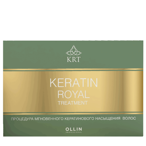 Набор (шампунь, бальзам, сыворотка, блеск) / Keratine Royal Treatment 4*100 мл