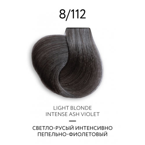 8/112 крем-краска перманентная для волос / OLLIN COLOR Platinum Collection 100 мл