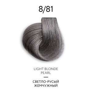 8/81 крем-краска перманентная для волос / OLLIN COLOR Platinum Collection 100 мл