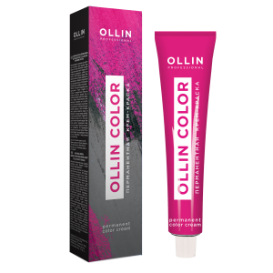 1/0 краска для волос, иссиня-черный / OLLIN COLOR 100 мл