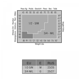 Гольфы Daino 1/2, 2 пары / Gamb. Easy Day 20