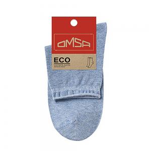 Носки с люрексом, борт руликом, Jeans Melange 39-41 / ECO 256