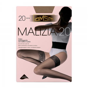 Чулки Beige Naturel 3 / Malizia 20