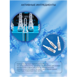 Ампулы для лечения и восстановления сухих и поврежденных волос / Hydra Dream Mineralising Treatment 12 х 8 мл