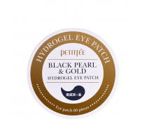 Патчи гидрогелевые с коллоидным золотом и пудрой черного жемчуга для области вок..