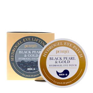 Патчи гидрогелевые с коллоидным золотом и пудрой черного жемчуга для области вокруг глаз / Eye patch 60 шт