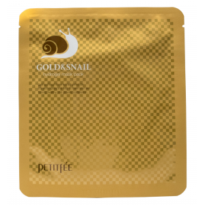Маска гидрогелевая с коллоидным золотом и муцином улитки для лица / Hydrogel Mask Pack 32 г