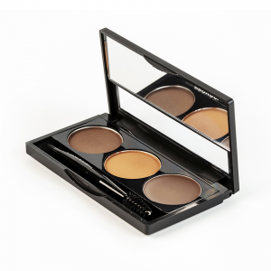 Набор теней для бровей, 02 тепло-коричневый / EYEBROWNS Brow Palette 3,9 гр