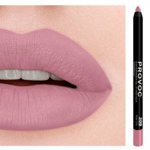 Подводка гелевая в карандаше для губ, 209 натурально-розовый темный / Gel Lip Liner Rose Chic 7 г