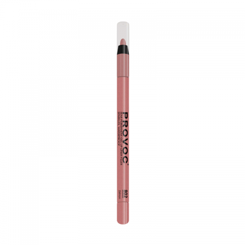 Подводка гелевая в карандаше для губ, 802 персиковый нюд / Gel Lip Liner Zalmon 1,2 г