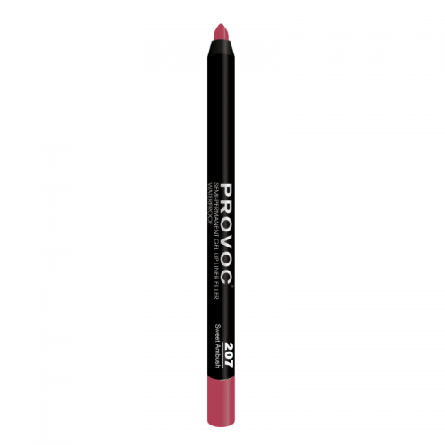 Подводка гелевая в карандаше для губ, 207 темно-розовый / Gel Lip Liner Sweet Ambush 7 г