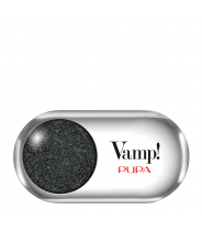 Тени для век с эффектом металлик, 301 Ледяной черный / VAMP! METALLIC 1,5 гр