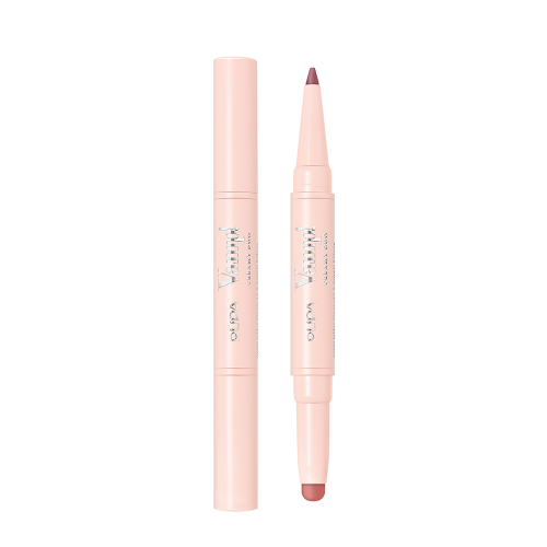 Помада губная, 006 насыщенный розовый / VAMP! CREAMY DUO 0,1 гр