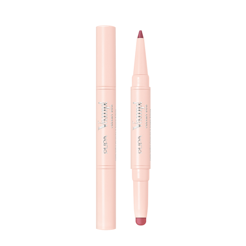 Помада губная, 008 винтажный розовый / VAMP! CREAMY DUO 0,1 гр