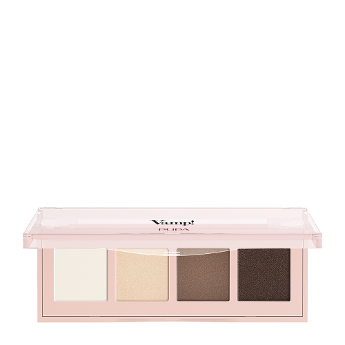 Палетка теней для век, тон 001 натуральный матовый / VAMP! 4 EYESHADOWS PALETTE 5,2 гр