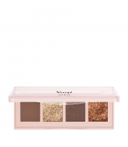 Палетка теней для век, тон 002 золото и бронза / VAMP! 4 EYESHADOWS PALETTE 5,2 гр