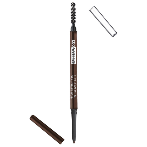 Карандаш для бровей, 002 коричневый / HIGH DEFINITION EYEBROW PENCIL