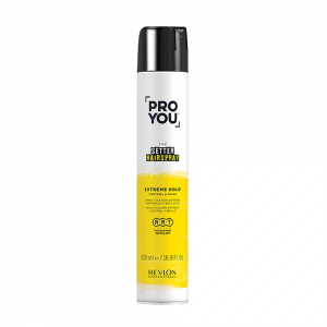 Лак экстремальная стойкость для фиксации и блеска / Setter Extreme hold control & shine Pro You 500 мл