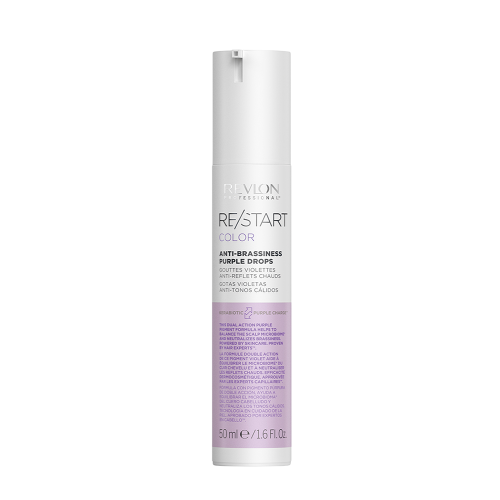 Капли фиолетовые для усиления и поддержки холодных оттенков / Color Anti-Brassiness Purple Drops Restart 50 мл