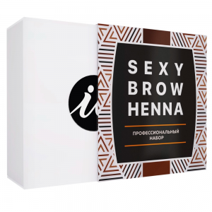 Набор хны для бровей / SEXY BROW HENNA