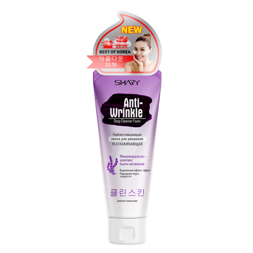 Пенка глубоко очищающая разглаживающая для умывания / Anti-Wrinkle SHARY 100 мл