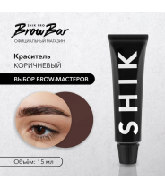 Краситель для бровей и ресниц,  коричневый / Permanent eyebrow tint brown 15 мл