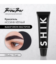 Краситель для бровей и ресниц, иссиня-чёрный / Permanent eyebrow tint blue black 15 мл