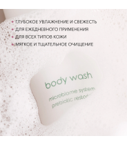 Гель для душа с пребиотиками для восстановления микробиома кожи / Microbiome system prebiotik restoring body wash 250 мл