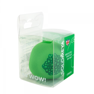Спонж брокколи для создания веснушек, зеленый / Solomeya Broccoli Freckle Sponge Green 1 шт