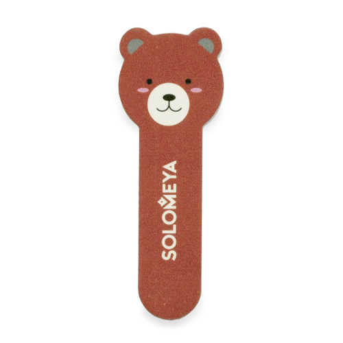 Пилка для натуральных и искусственных ногтей Медвежонок, 180/220 / Little Bear Nail File Bear 3